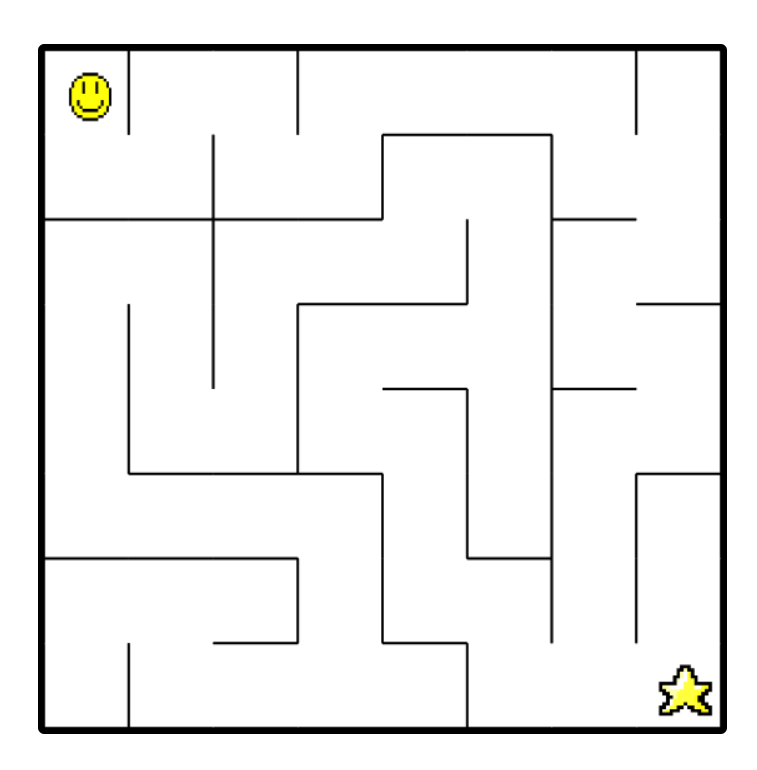 Thumbnail for the Simple Maze Game created by mieukie.